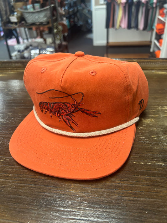 Duck Camp Crawfish Lobster Hat
