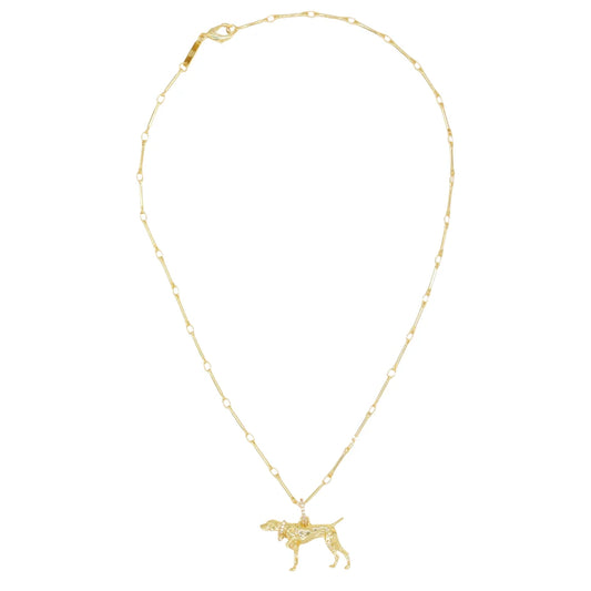 M. Dulaney~The Pointer Pendant Necklace
