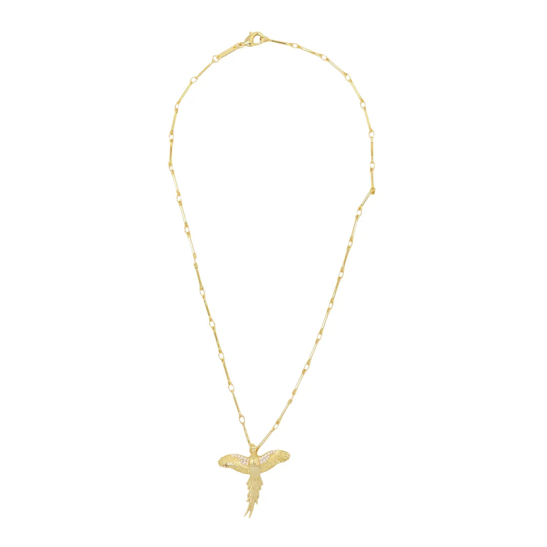 M. Dulaney ~ The Pheasant Pendant Necklace