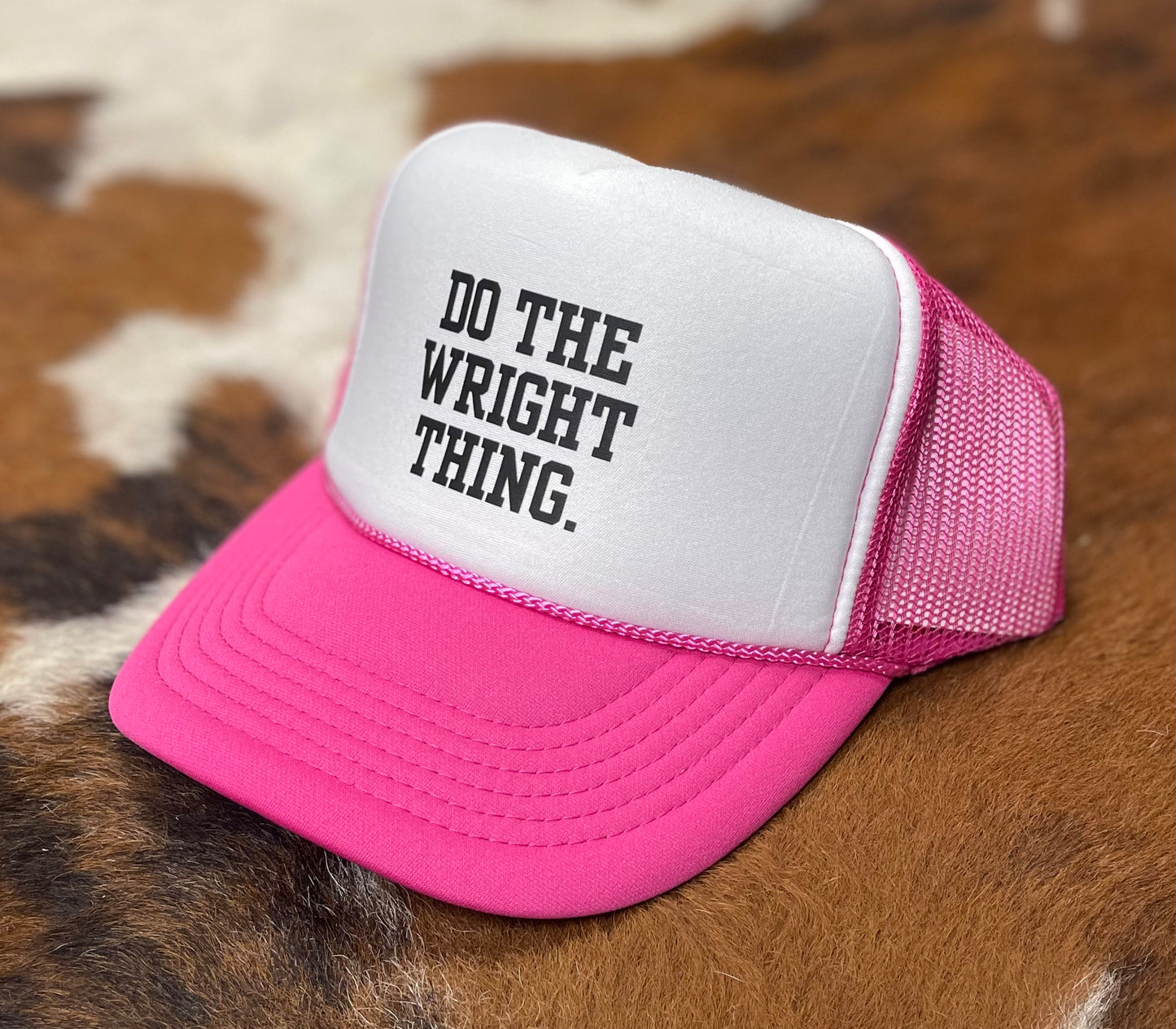 Do The Wright Thing Trucker Hat