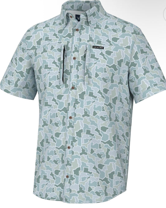 Local Boy Backcountry Fishing Shirt