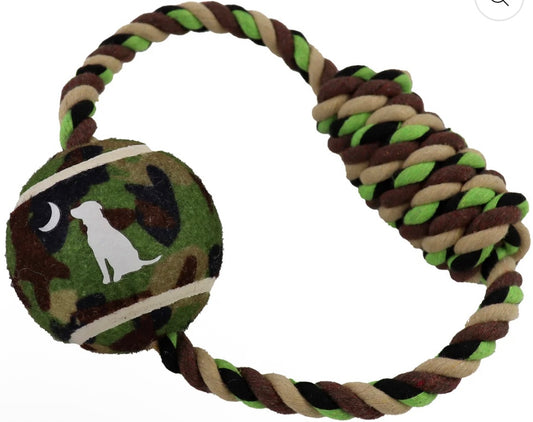 Local boy rope circle toy