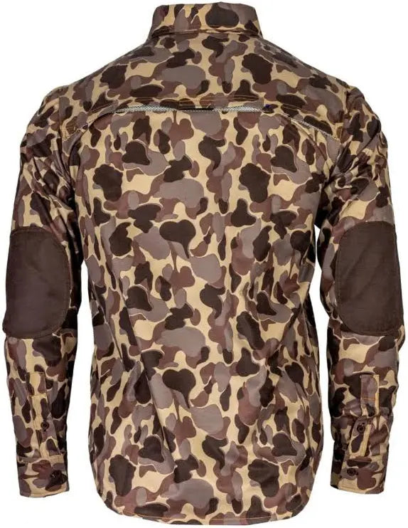 Dixie Decoys FrogSkin Camo Wing Back Shirt