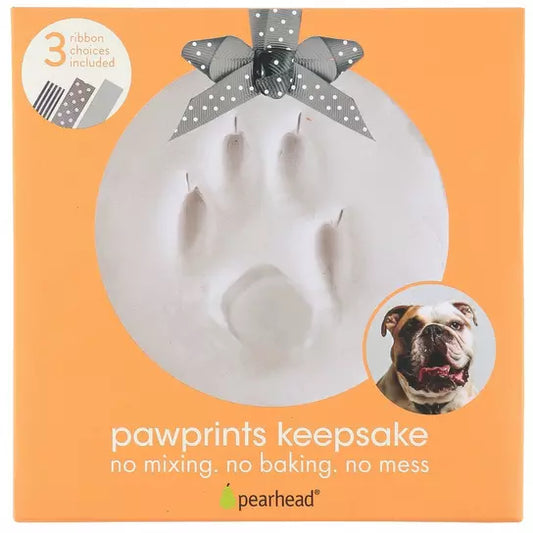 Pearhead paw print keepsake