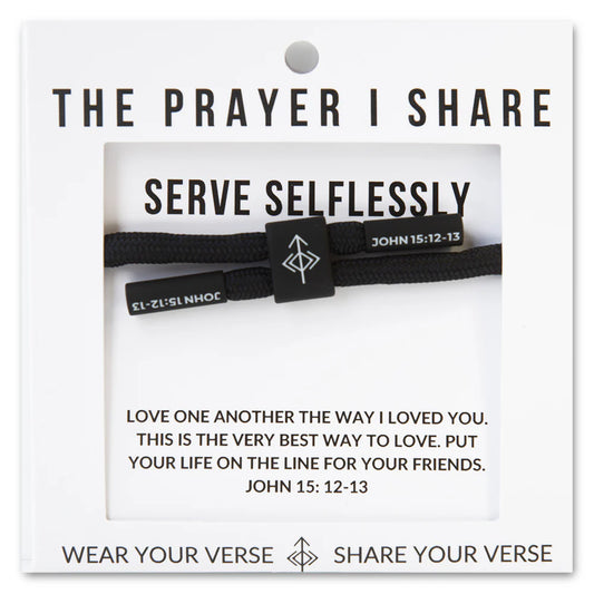 The prayer I share-Serve selflessly