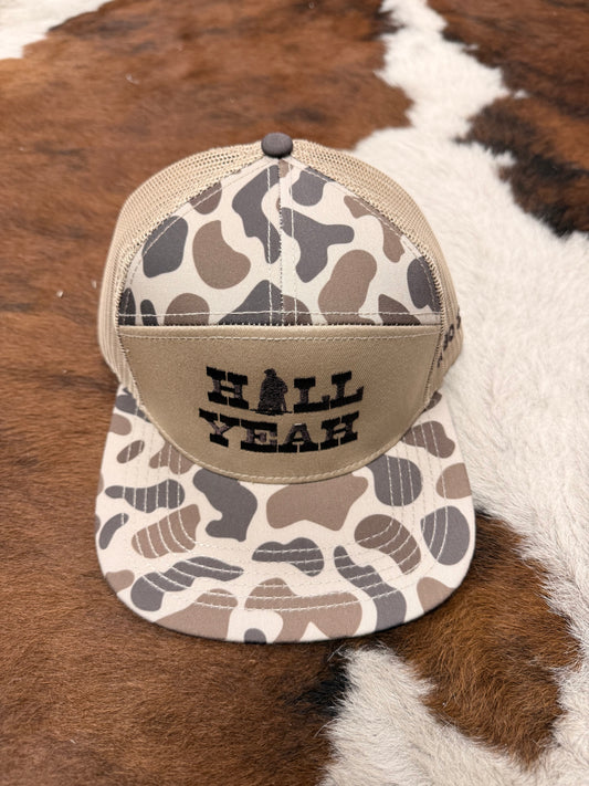 WSO Hill yeah Camo Hat