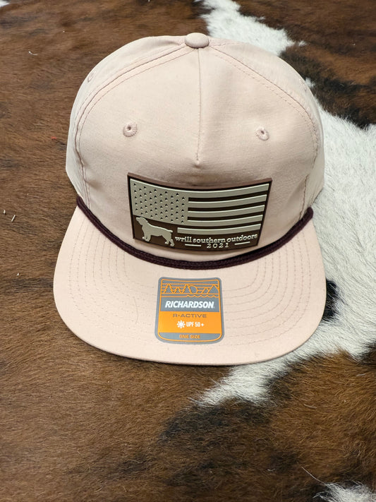 WSO Peach Rope Hat