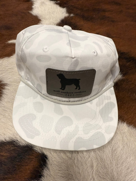 WSO White Camo Rope Hat