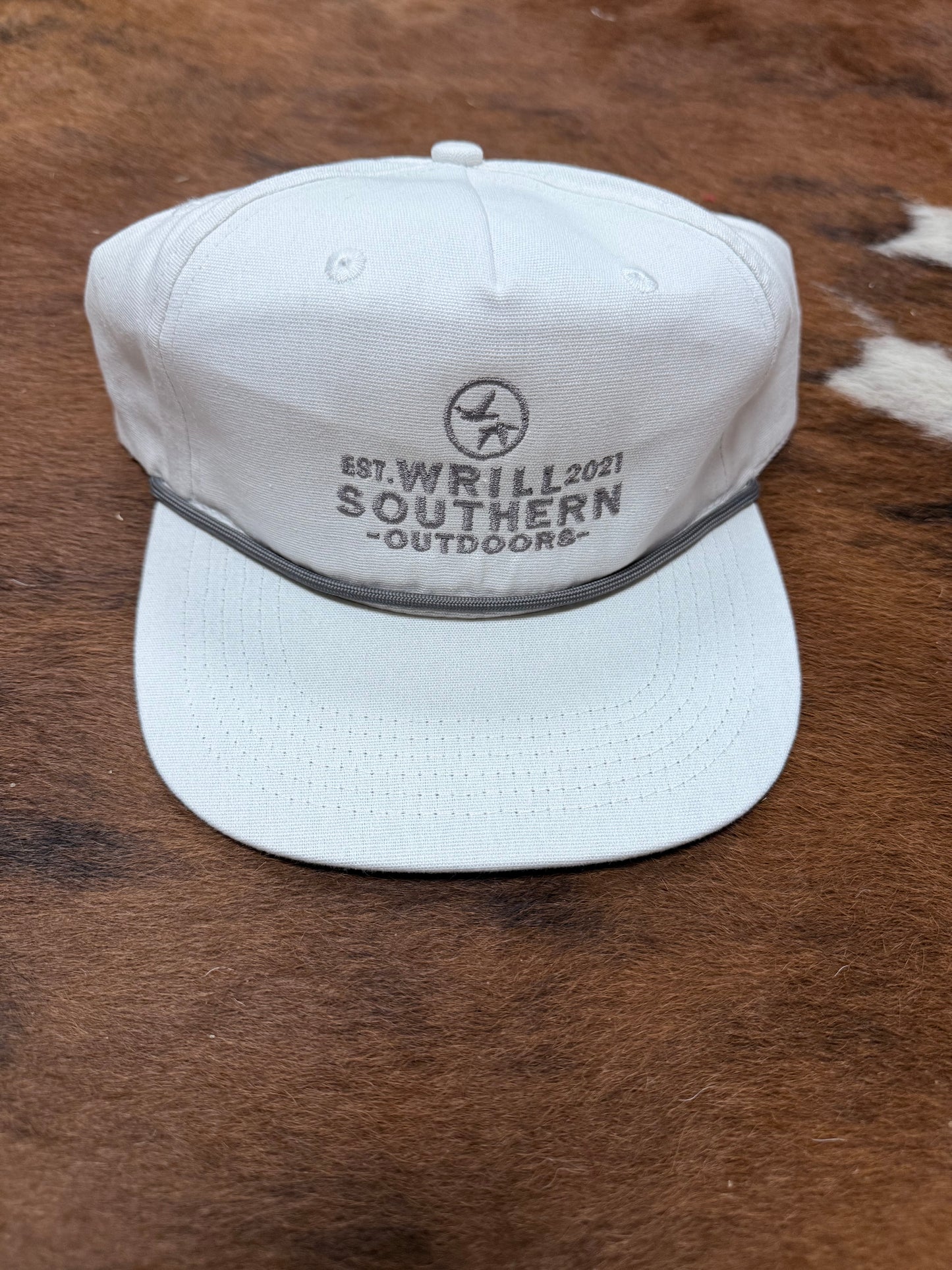 WSO White/Grey Rope Hat