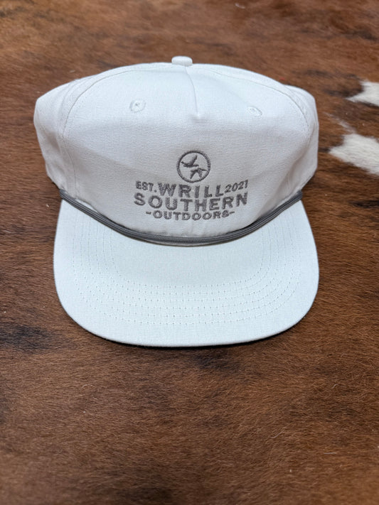WSO White/Grey Rope Hat