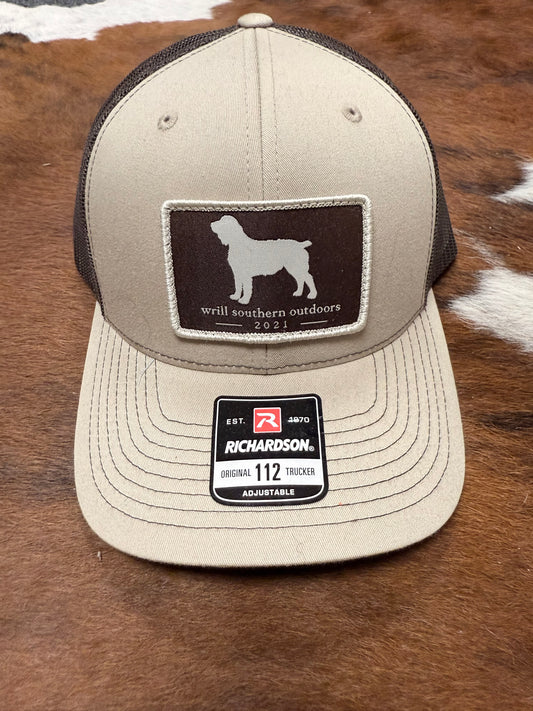 WSO Tan/Brown Patch Hat