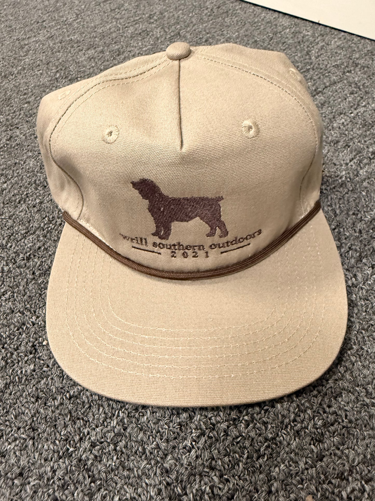 WSO Light Brown/Brown Rope Hat