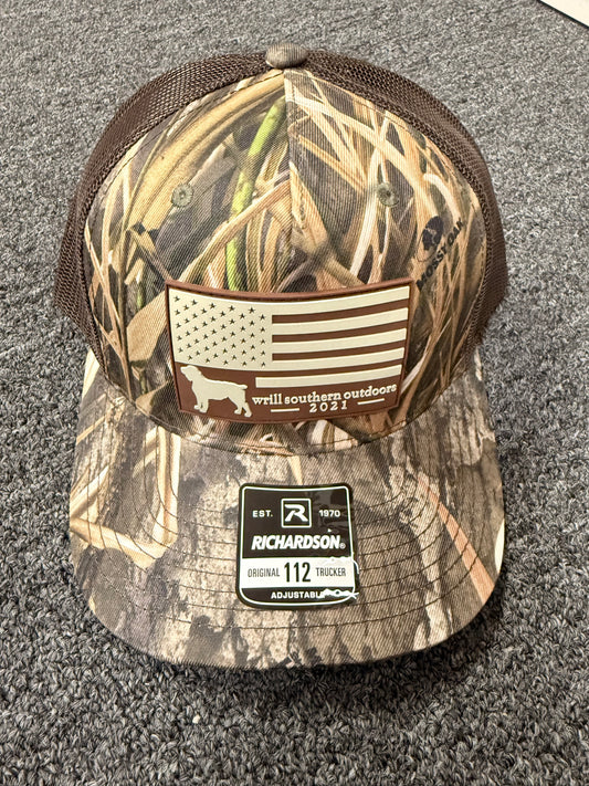 WSO Mossy Oak Rubber Patch Hat