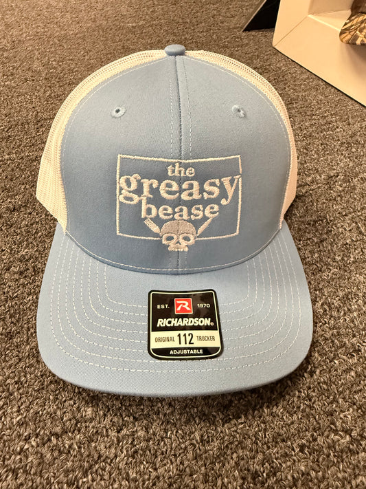 WSO Carolina Blue Greasy Bease Hat