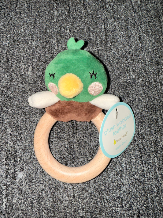 Mallard Baby Rattle & Teether