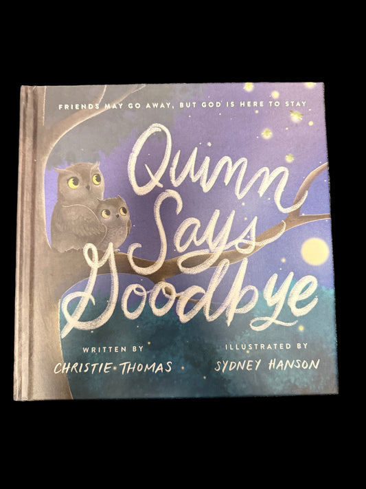 Quinn Says Goodbye Book