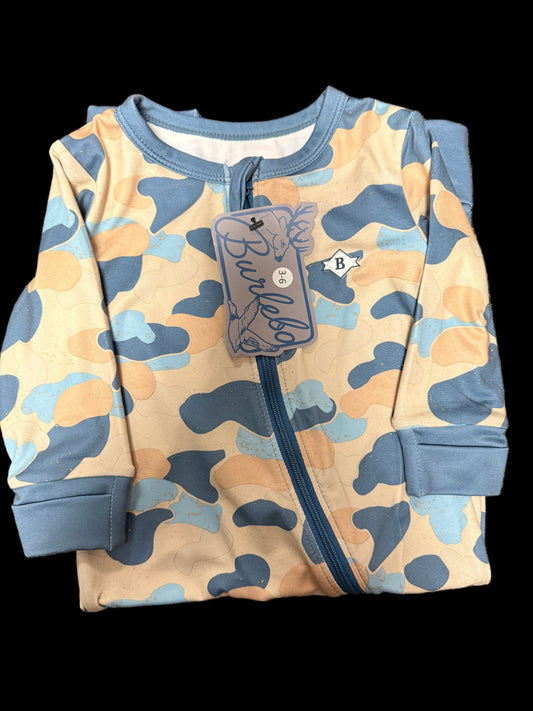 Burlebo Baby Zip Up Rockport Camo