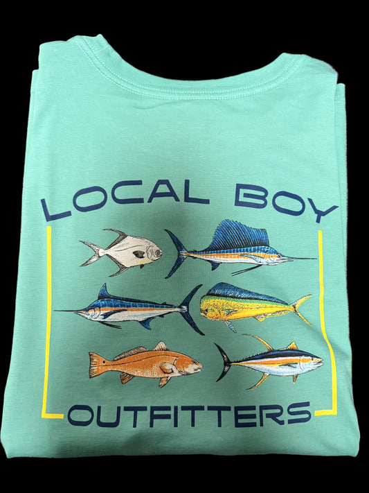 Youth Saltwater Species Tee