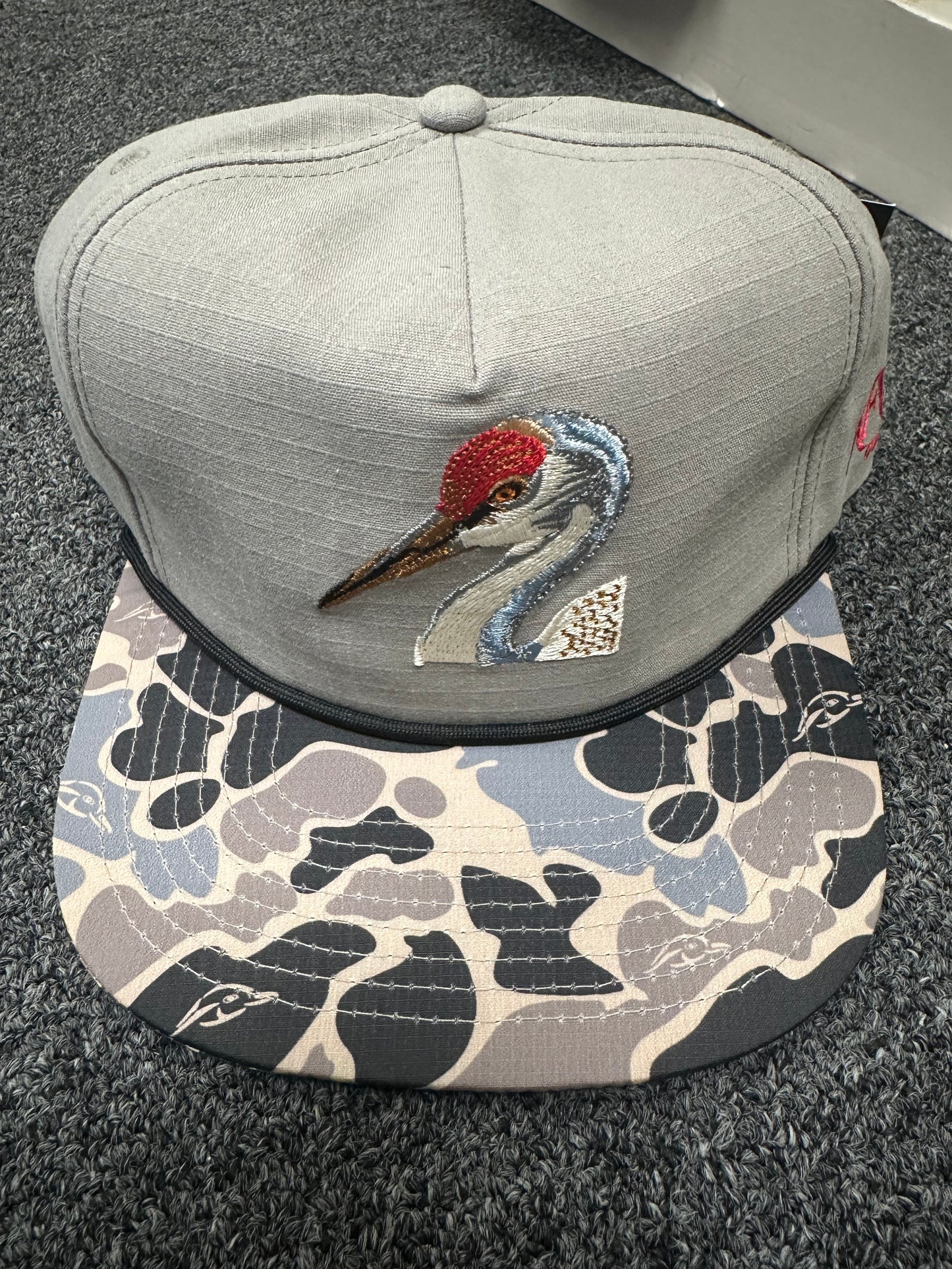 AFW Grey/Camo Rope Hat
