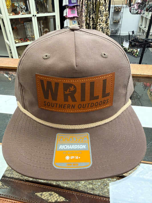Wrill Brown Rope Hat