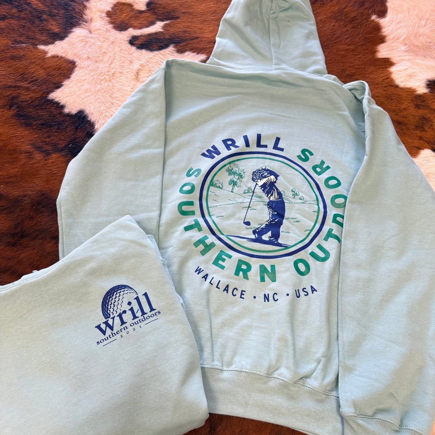 Wrill Masters Adult Green Hoodie