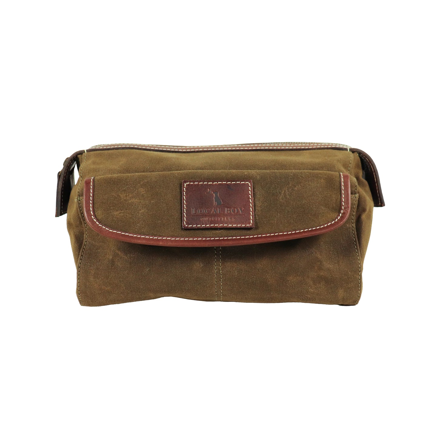 Local Boy Toiletry Bag Leather