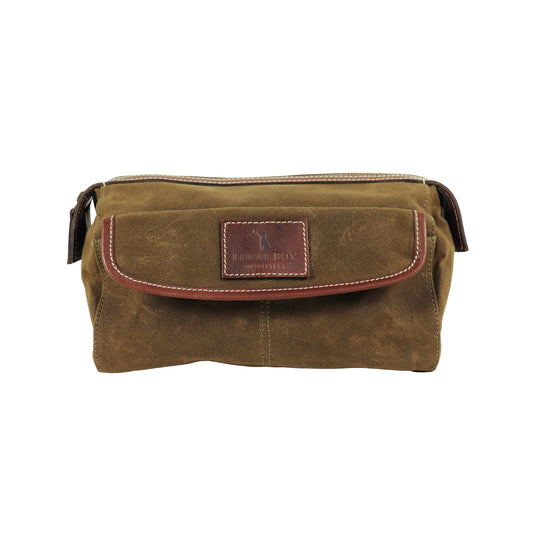 Local Boy Toiletry Bag Leather
