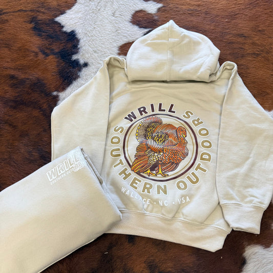 Wrill Turkey Sand Youth Hoodie