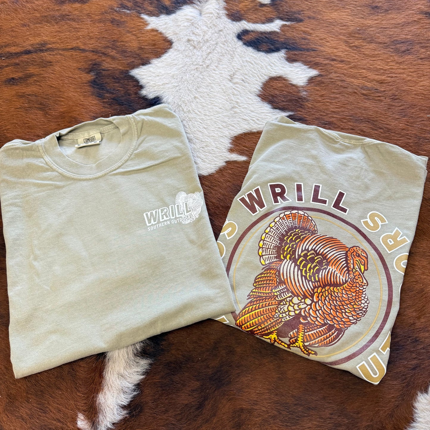 Wrill Turkey Khaki Adult T-Shirt