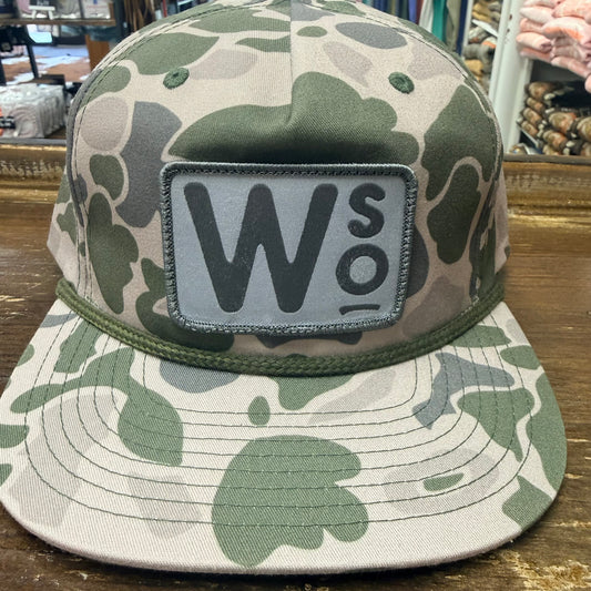 WSO Green Camo Rope Hat