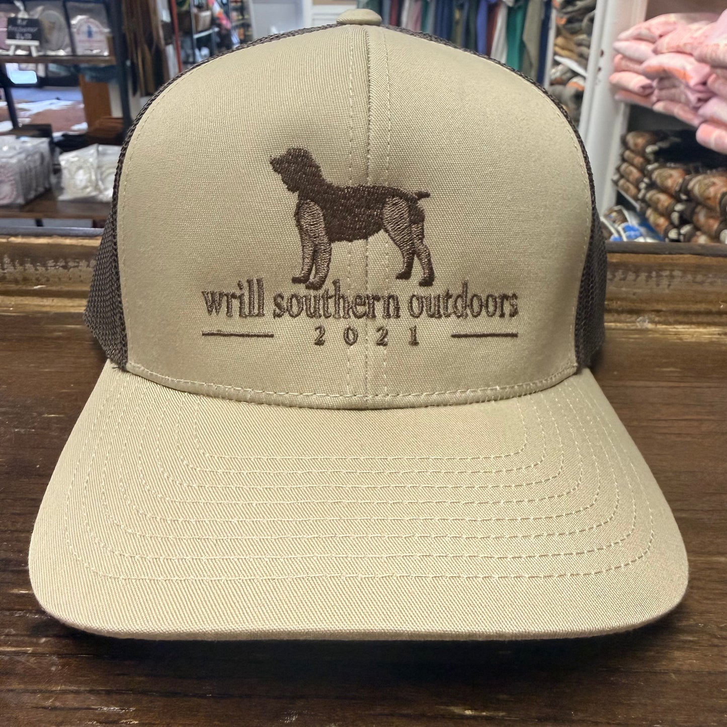WSO Embroidered Khaki Hat