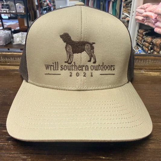 WSO Embroidered Khaki Hat