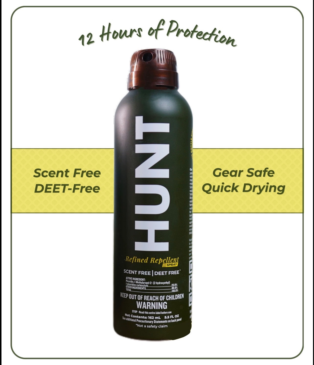 Hunt Scent-Free Insect Repellent Spray