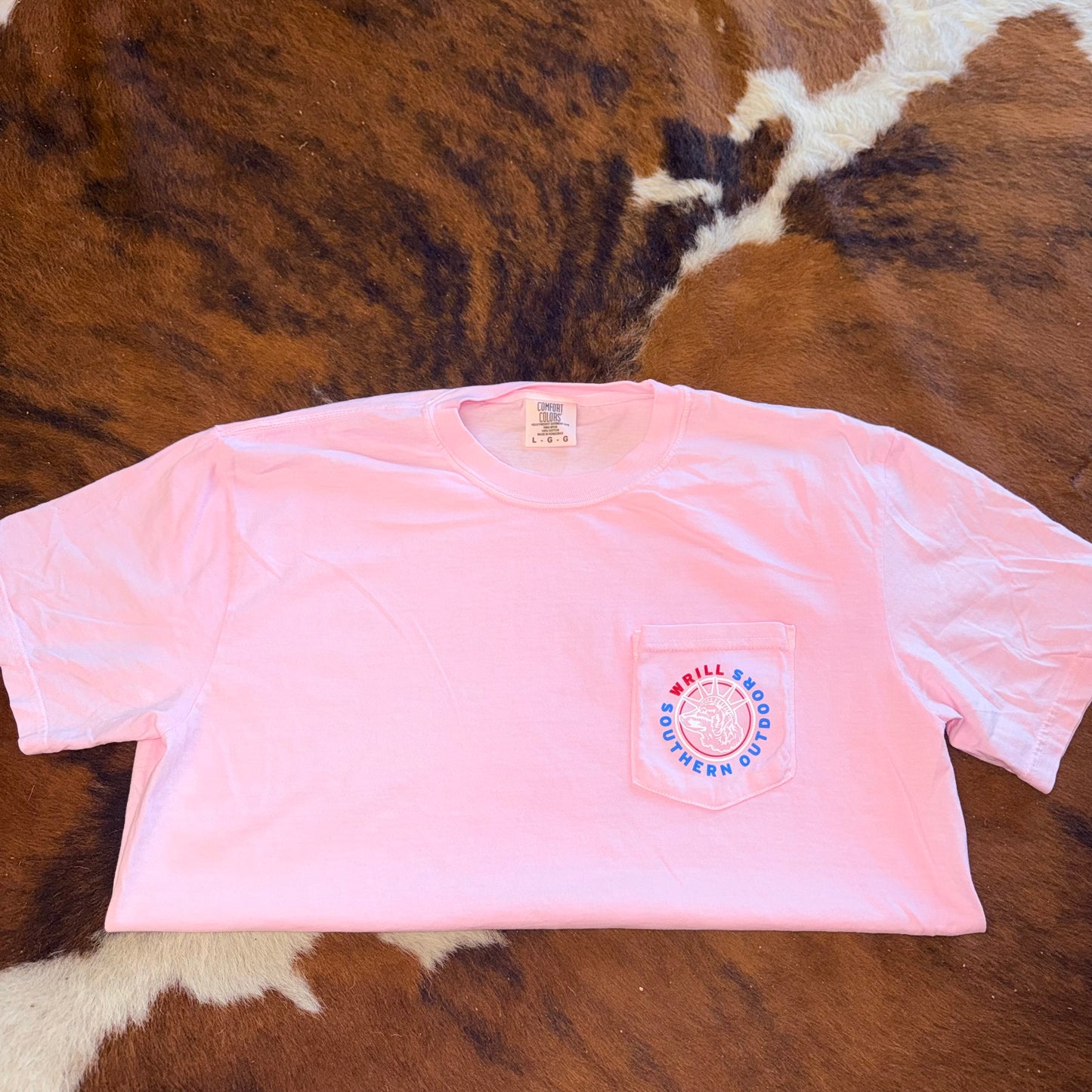 Wrill Statue Of Riggy Pink T-Shirt