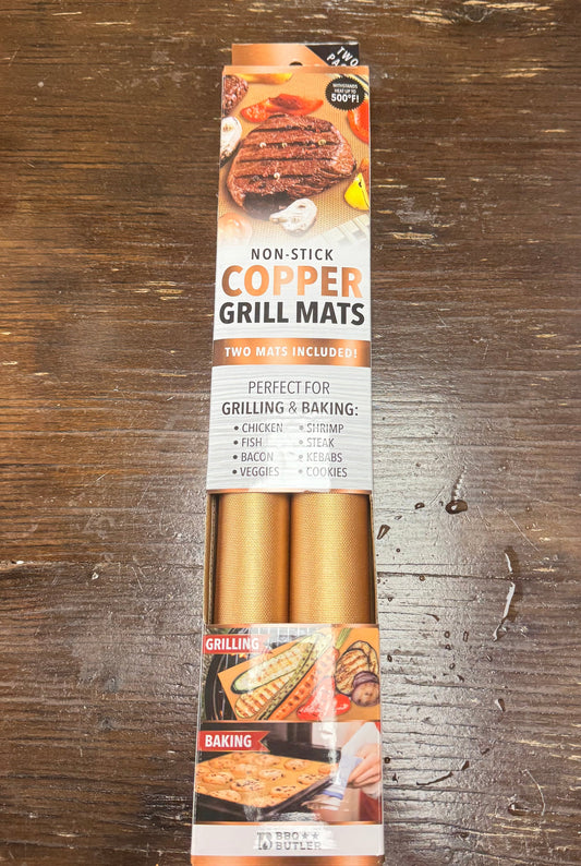 Non-Stick Copper Grill Mats