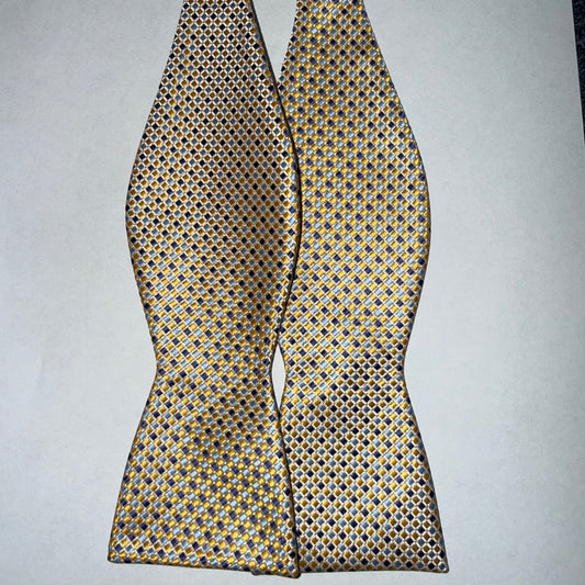 WRILL Proper Yellow/Navy/Light blue Bowtie