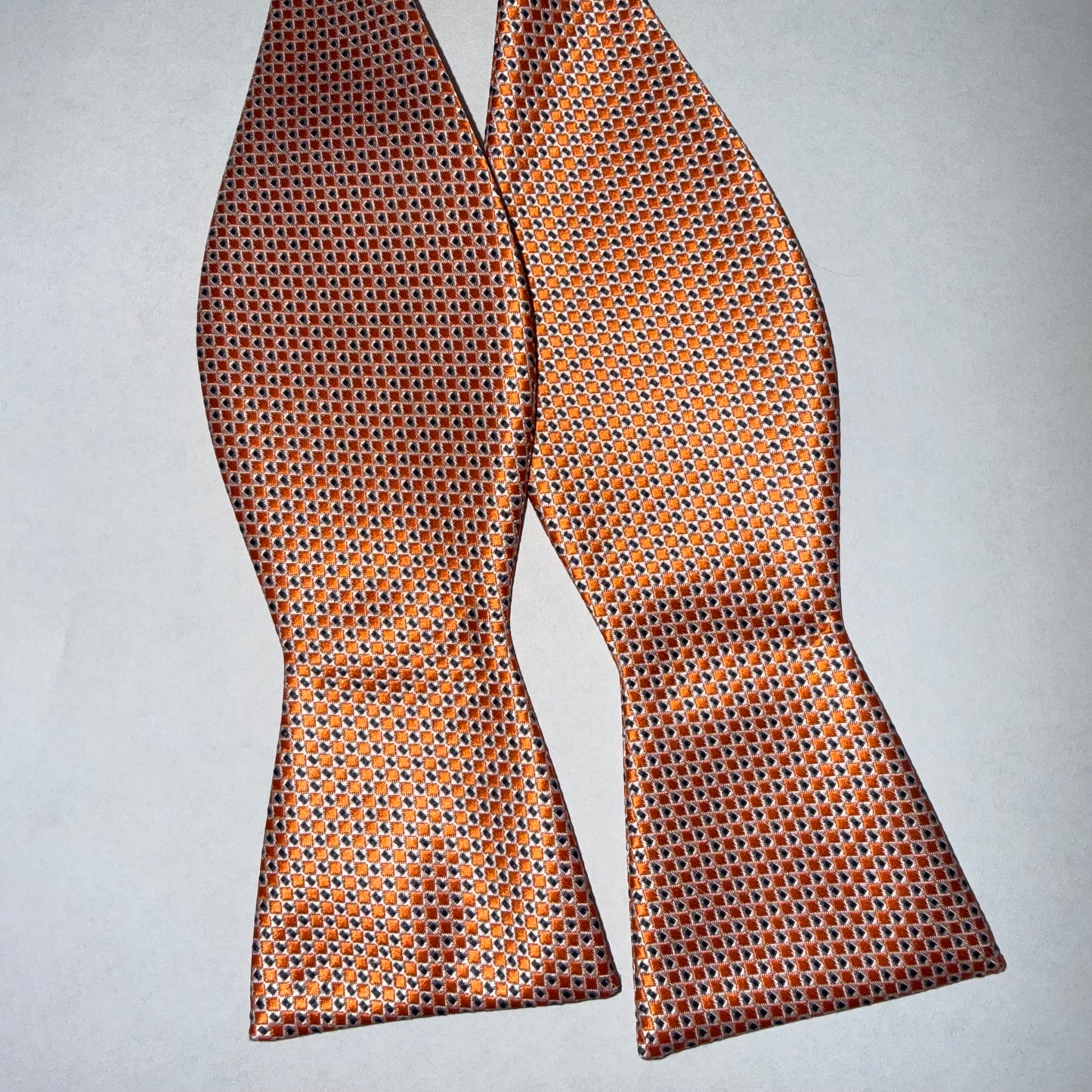 WRILL Proper Bowtie Copper/Light Orange/Navy/ White