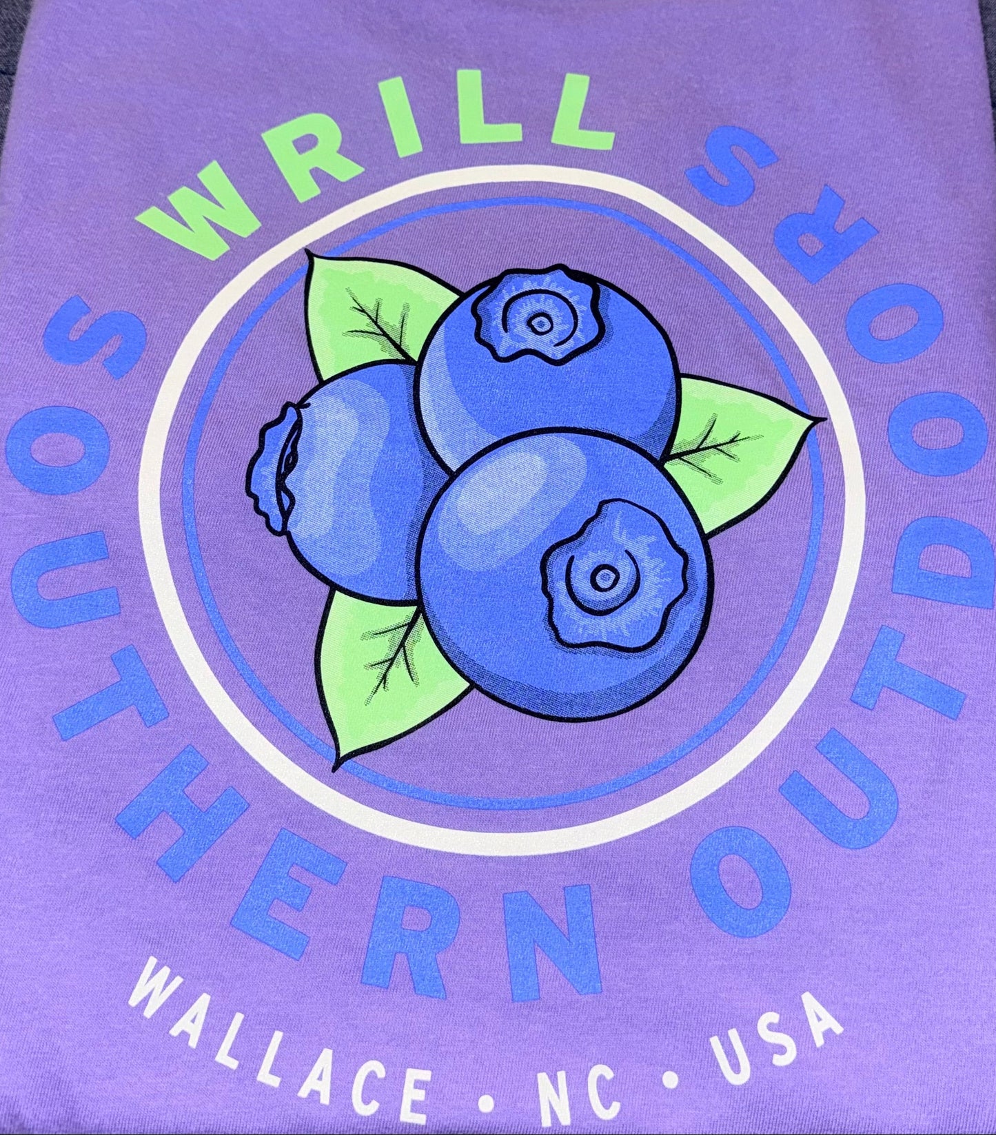 WSO Adult Blueberry Tee~Purple