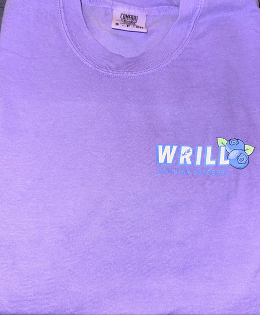 WSO Adult Blueberry Tee~Purple