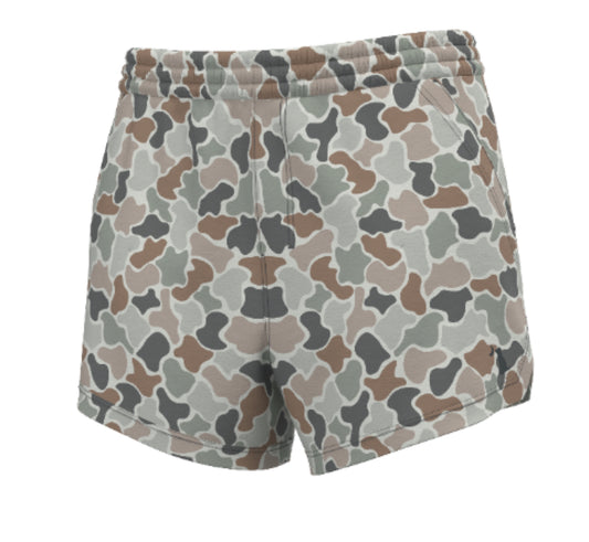 Local Girl Volley Camo Shorts