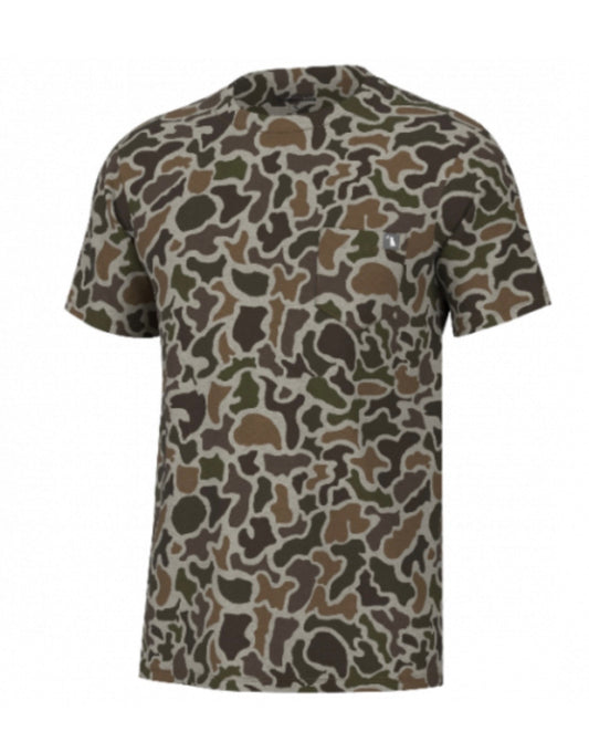 Local Boy S/S Heather Blend Crew