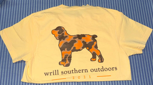Wrill Butter Orange Camo T-Shirt