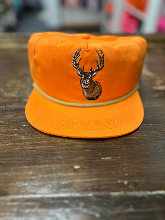 Duck Camp Blaze Whitetail Hat