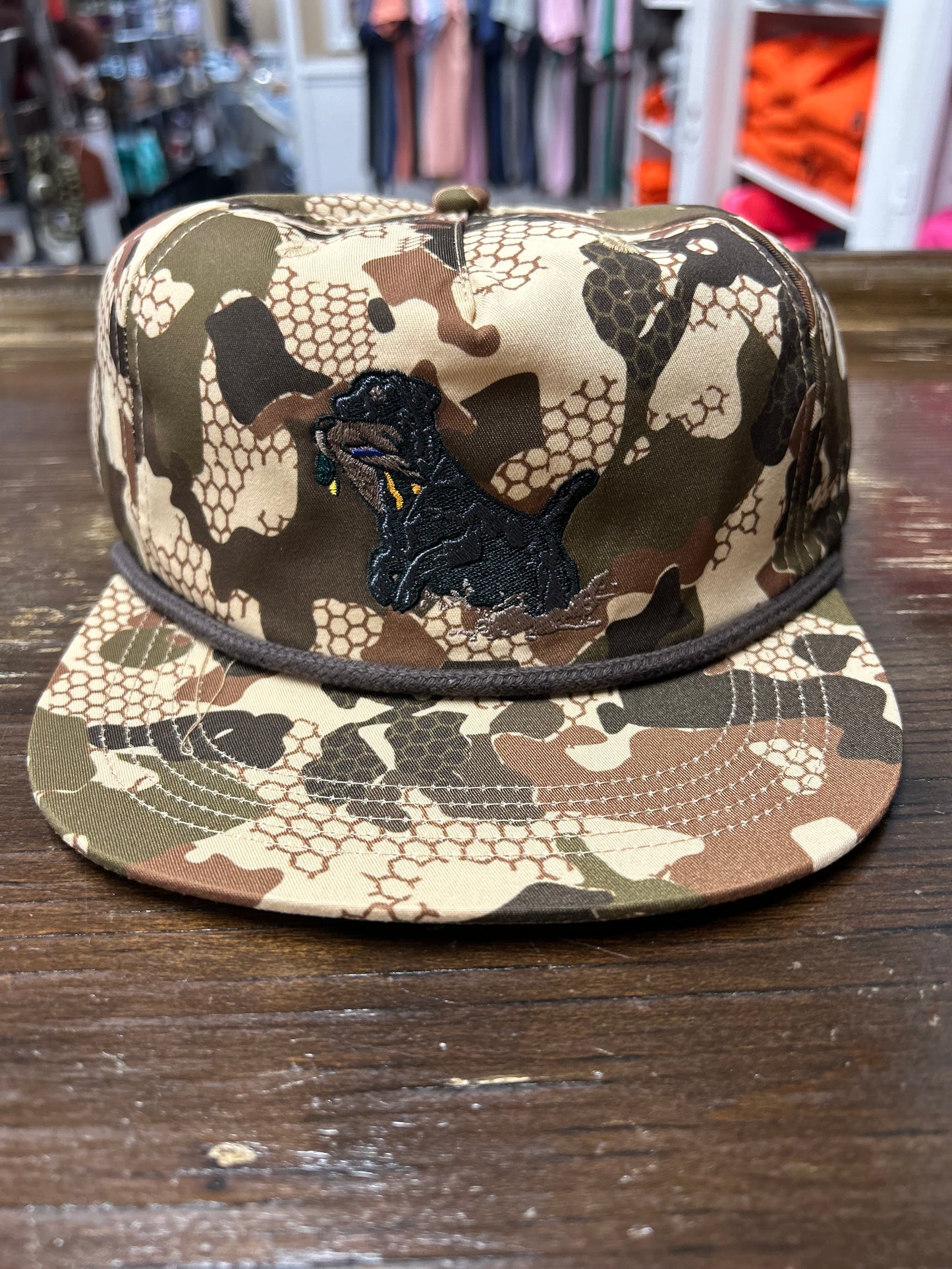 Duck Camp Black Lab Hat