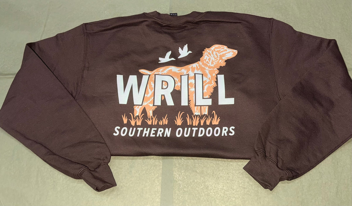 Wrill Chocolate Adult Crewneck