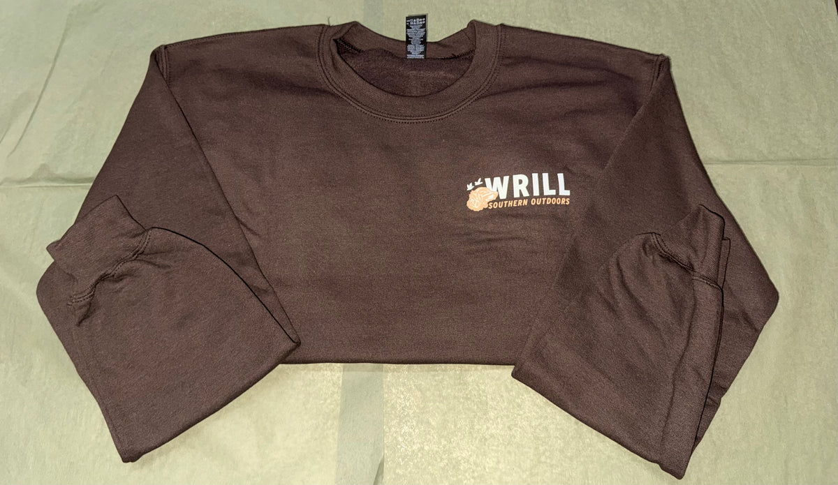 Wrill Chocolate Adult Crewneck