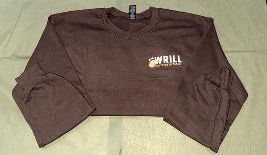 Wrill Chocolate Adult Crewneck