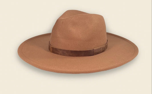 Decoy Ladies Mocha Fedora Hat