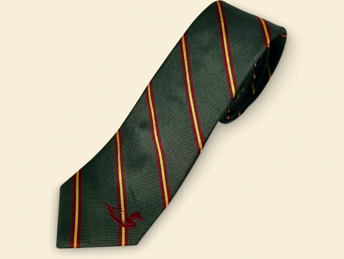Decoy Repp Stripe Silk Necktie