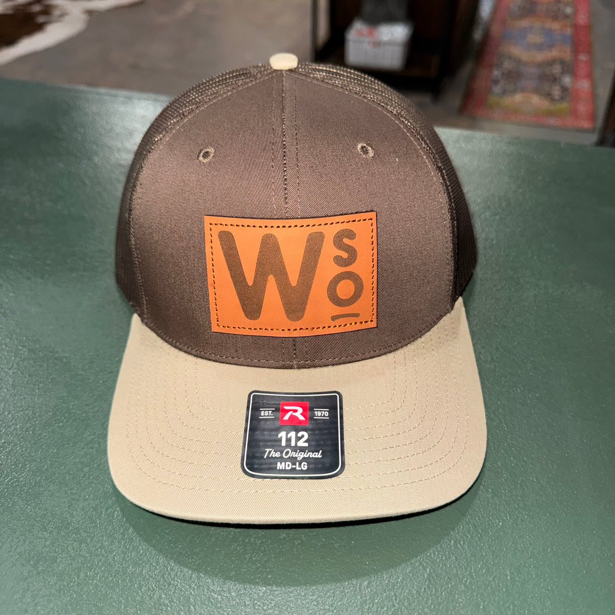 WSO Two-Tone Khaki Camo Hat